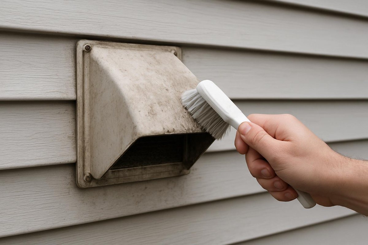 Brown Dryer Vent Services in Eagle